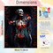 Halloween Paint by Numbers Kit for Adults-Skull Number Painting for Adults,Skeleton Adult Paint by Number Kits on Canvas for Decoration Gift16X20Inch